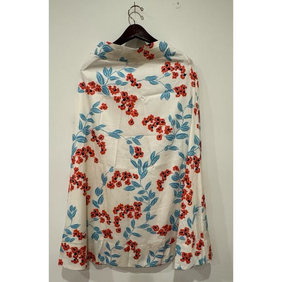 Figue Maxi Skirt Wispy Floral Cream - Women’s Size 6 - Picture 1 of 5